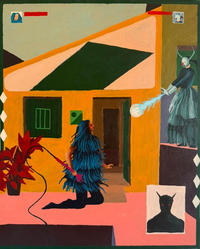 Obra: Caretas - Charles Lessa